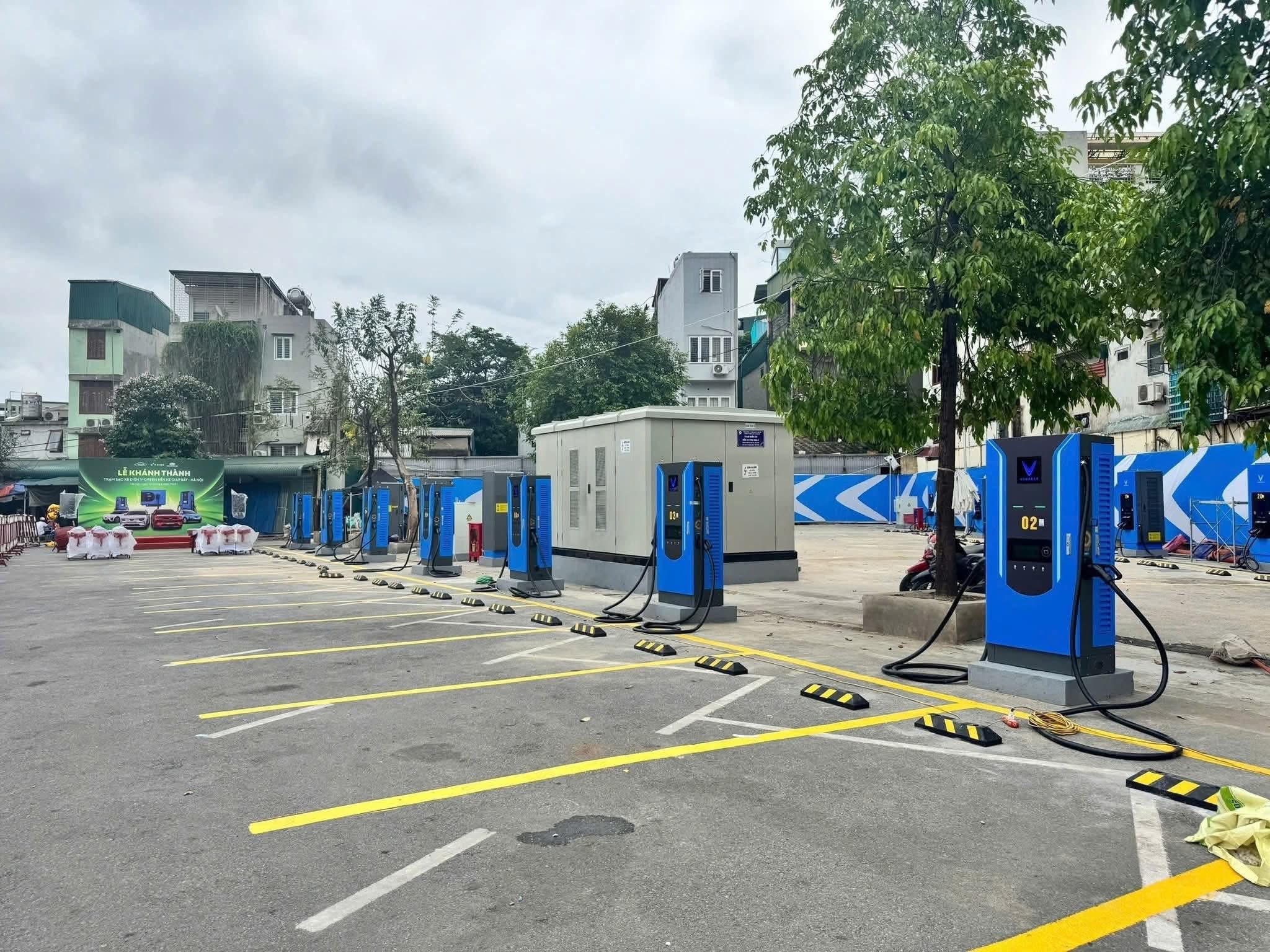 Trụ sạc pin xe điện Vinfast - Hướng dẫn lắp đặt và sử dụng